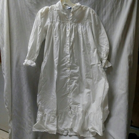 nightgown button down front